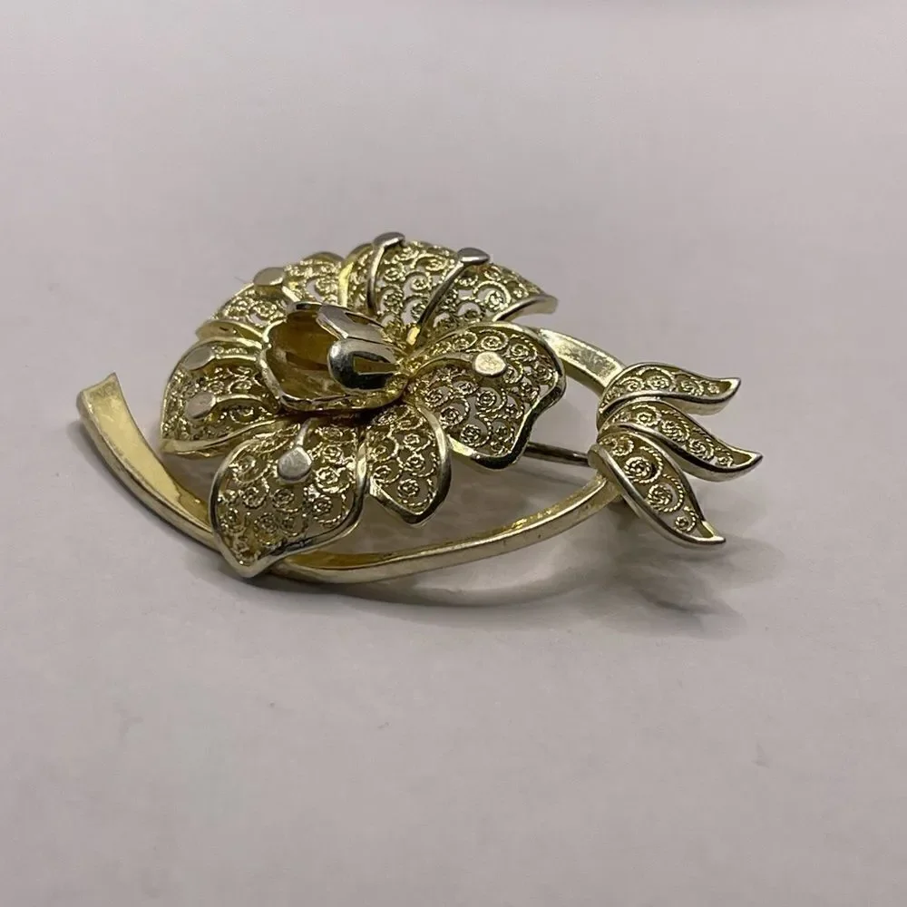 Vintage sterling German brooch